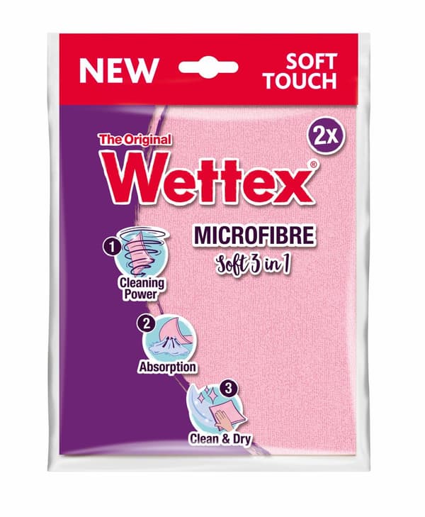 Wettex mikrofiber myk 3-i-1