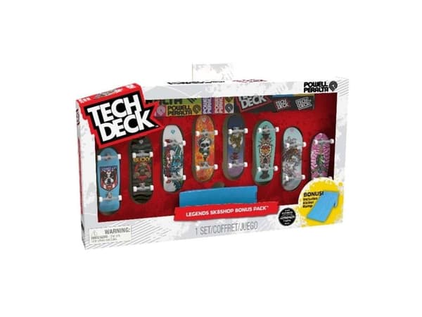 Tech Deck 8 paketin monipakkaus - Retro Neonväri
