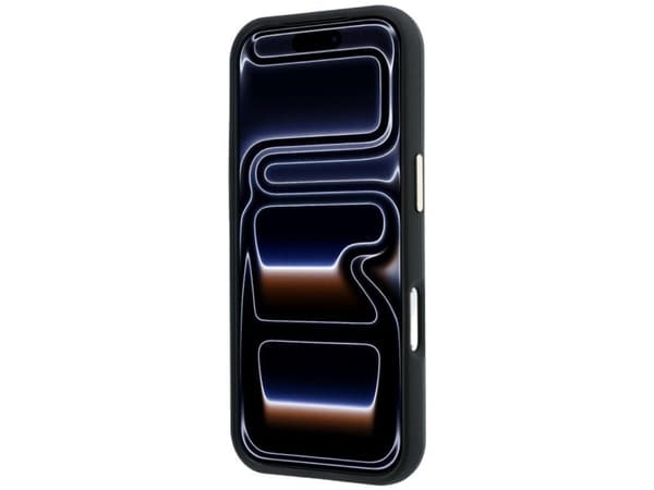 Deklas Guess Smooth & Big Strass Logo Case for iPhone 18 Pro / 17 Pro - Juodas