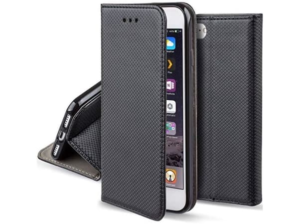 Fonekit BookCase, iPhone 14 Pro, svart, 2 kvalitet
