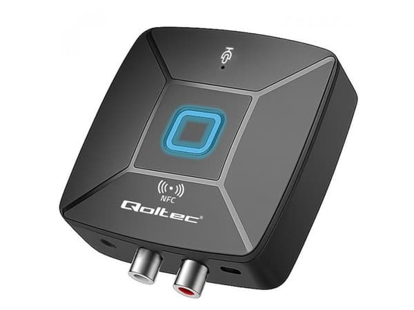 Qoltec - Förlängningskabel för ljud - sändare - NFC, Bluetooth 6.0