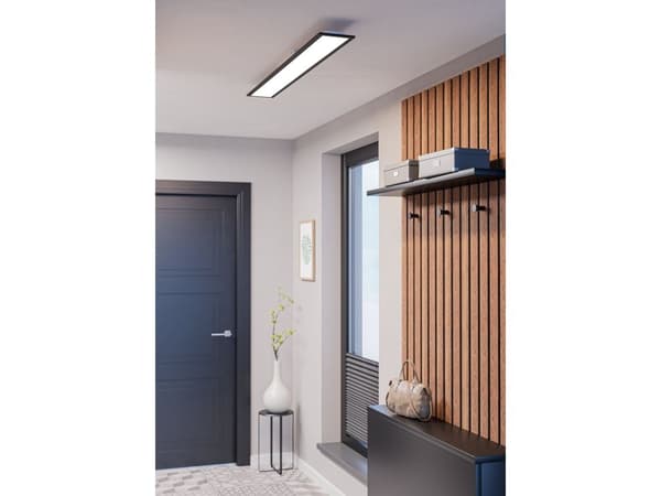 EGLO MORADILLO PANEL 1195X145 CCT 28W 3700LM SORT