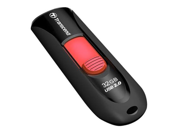 Transcend JetFlash 590 - USB flash-enhet - 32 GB - USB 2.0