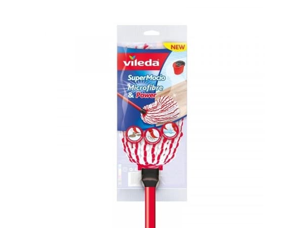 Vileda puhdistusmoppi Mikrokuitu ja teho