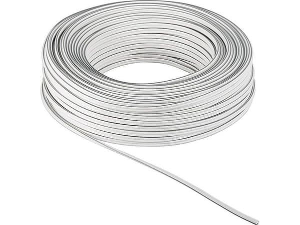 Goobay LSK 2x2.5 - 10m, 10 m, Vit