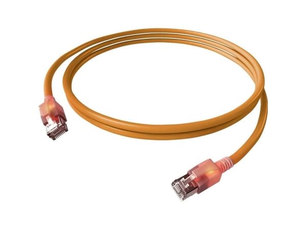 EasyLan CS1OOADAD0015, 1,5 m, Cat6a, S/FTP (S-STP), RJ-45, RJ-45, Orange