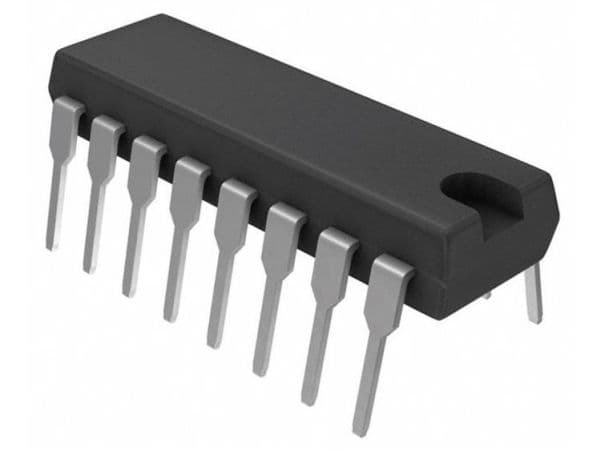 STMicroelectronics L293D PMIC - moottorinohjain, styringer Halvbro (4) Parallel PowerDIP-16