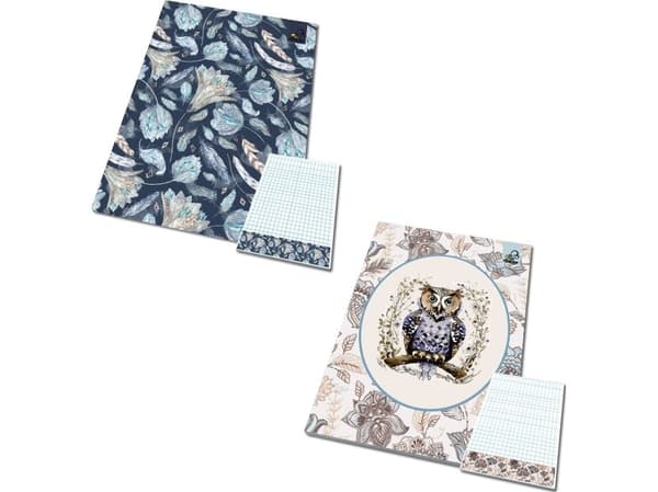 Notes A6/50K checkered Boho subprint (10pcs)