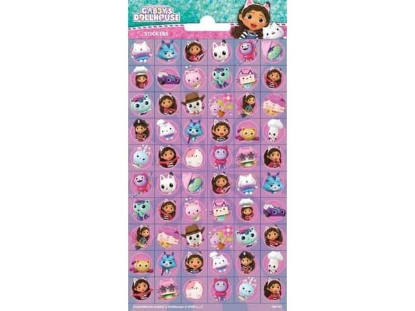 Gabbys nukkekoti mini tarroja