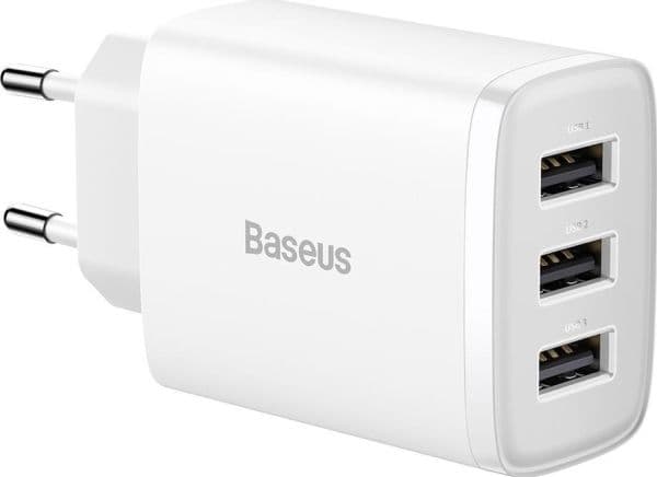 Baseus CCXJ020102, Innendørs, AC, 5 V, Hvit