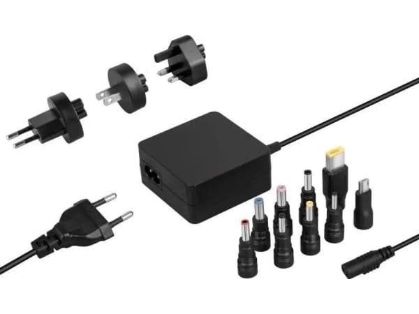 AVACOM QuickTIP 45W - universaladapter for bærbare datamaskiner + 9 kontakter