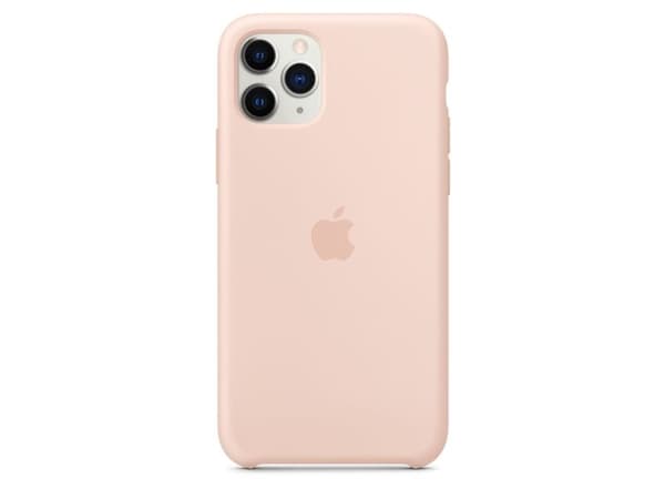Apple - Skydd för mobiltelefon - silikon - rosa sand - för iPhone 11 Pro