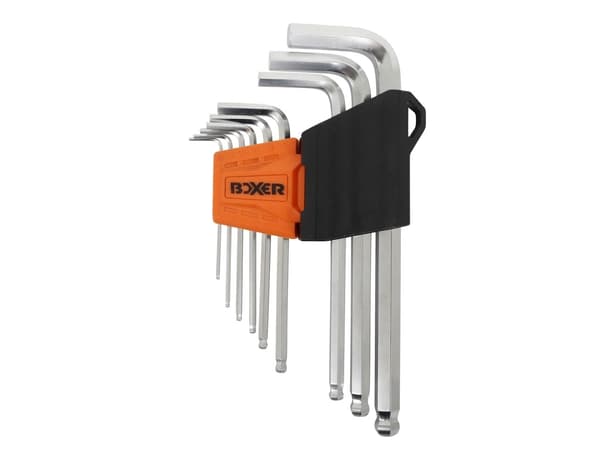 Boxer® ringgaffelnyckelsats 9 delar krom-vanadium