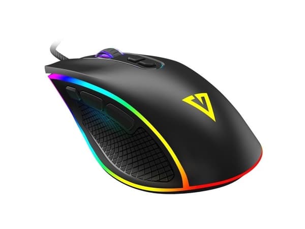 Optisk mus MODECOM VOLCANO VELES BLK kablet