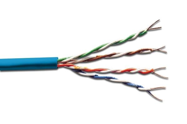 DIGITUS Professional - Bulkkabel - 305 m - UTP - CAT 6 - halogenfri, solid - lilla