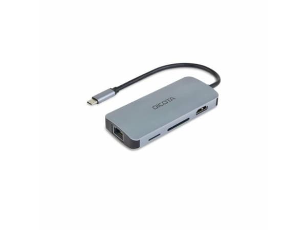 DICOTA - Dokkingstasjon - USB-C - HDMI