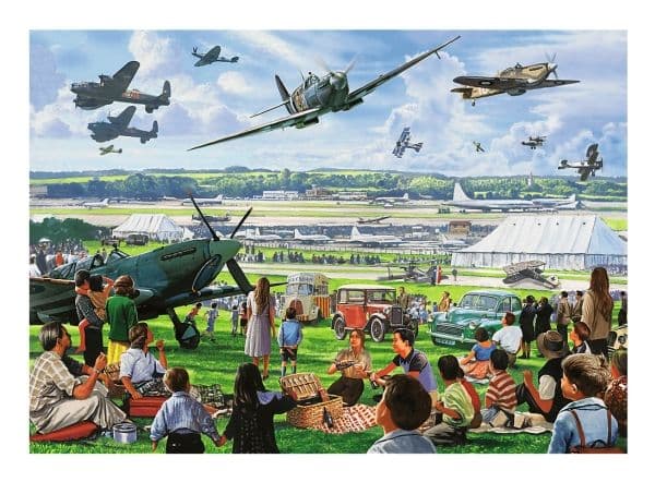 Trefl PUZZLE 1000 PremPlus Tea Time: Flyshow 10846