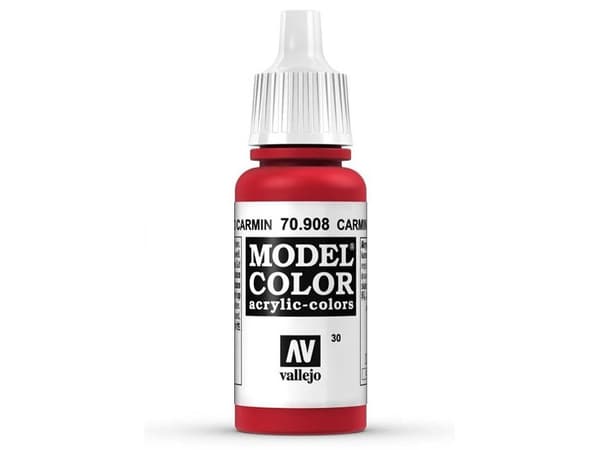 Vallejo 70.908, 17 ml, Punainen, Matta, Pullo