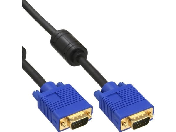 InLine D-Sub (VGA) - D-Sub (VGA) 15 m musta (17713S)