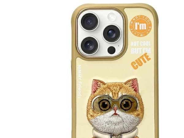 Nimmy Cool&amp;Cute 2.0 kattdeksel til iPhone 16 Pro Max - grønn