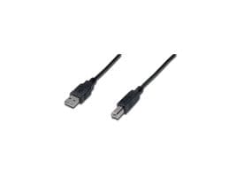 USB-kaapeli Digitus 2.0, lajiteltu, 3 m