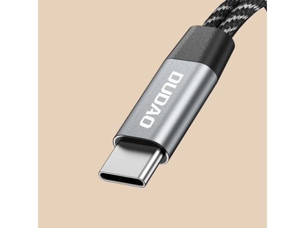 Dudao USB-adapter Dudao L13C+ 2-i-1 USB-C-adapter - grå