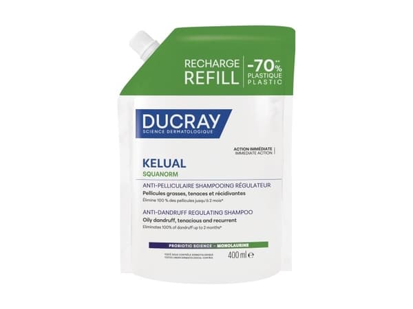 Ducray Kelual Squanorm Antidandruff Regulating Shampoo Refill 400 Ml