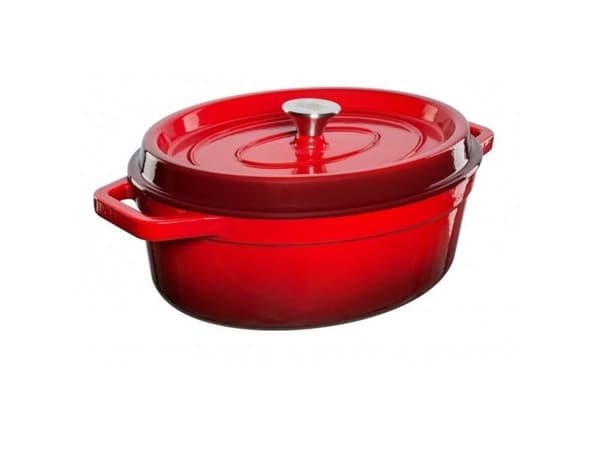 Sourcing OVAL POT med lock 5,6 L kapacitet
