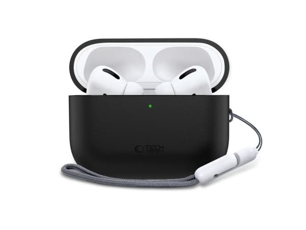 TECH-PROTECT silikondeksel for Apple AirPods Pro 3 sort