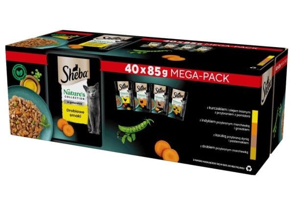 Sheba Nature’s Collection drób 40x85 g