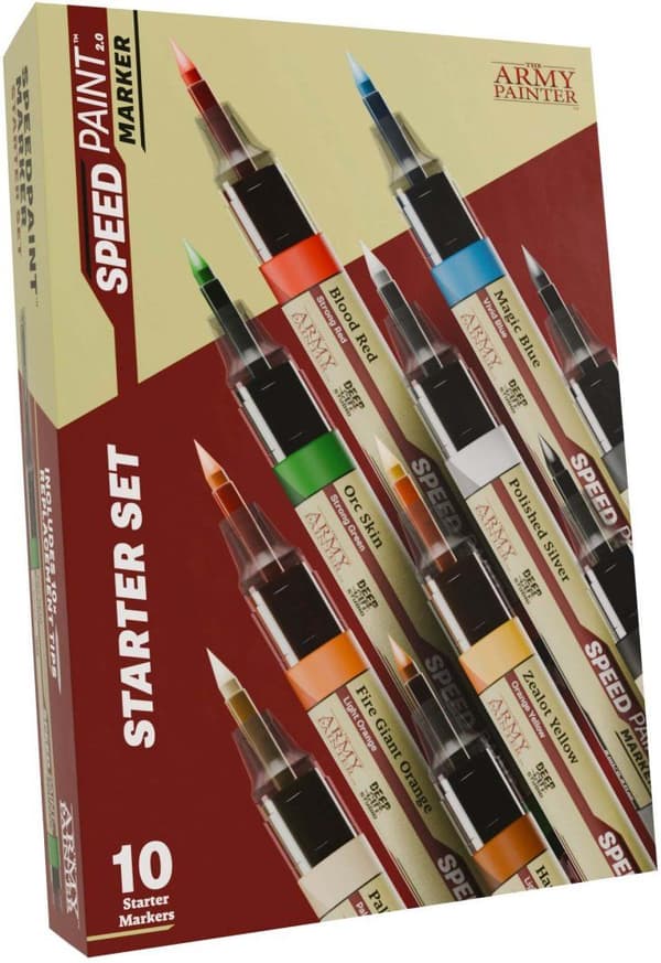 Army Painter Speedpaint 2.0 - Markerpenna - Startset