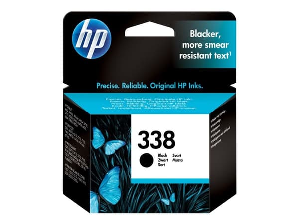 Blækpatron HP 338 C8765EE, 450 sider, Sort