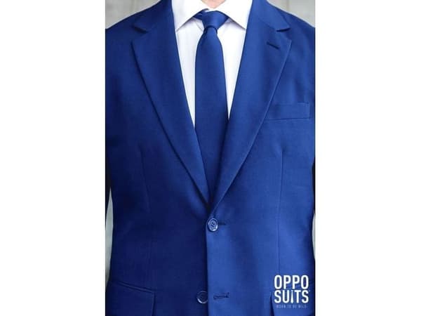 Marinblå kostym OppoSuits