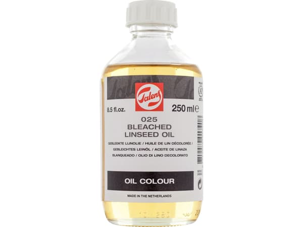 Talens blekt linfröolja 025 flaska