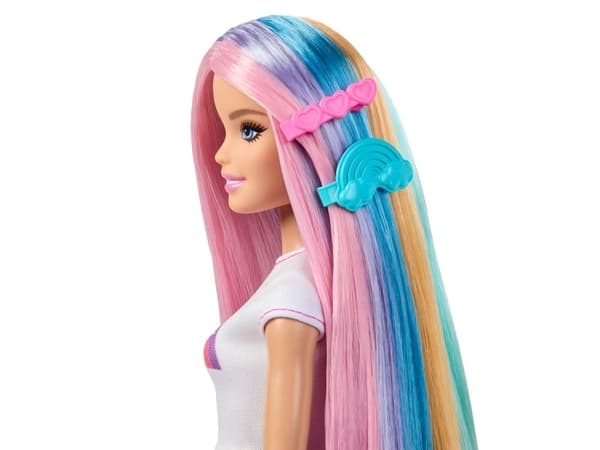 Barbie Rainbow Sparkle Hair Play docka