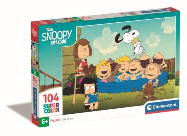 Clementoni Puslespill Peanuts, 104 brikker