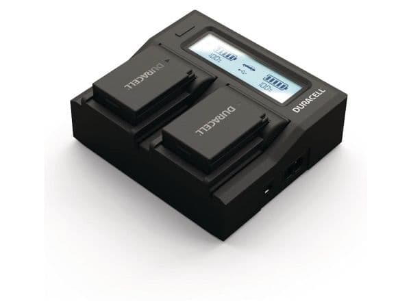 Duracell LED Dual DSLR - Batterilader