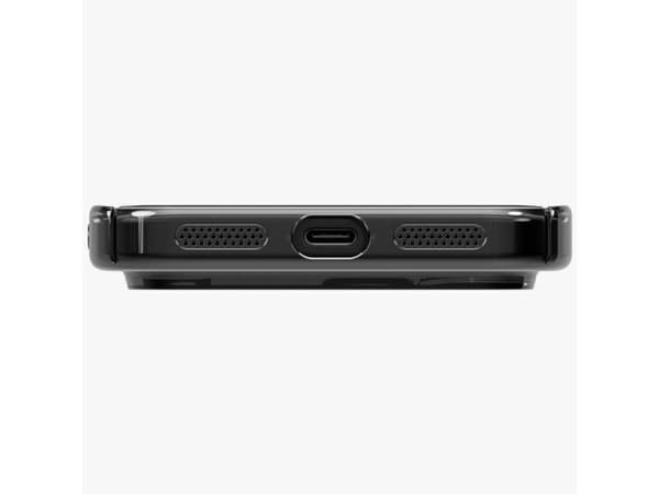 Uniq Airsuit-deksel for iPhone 17 Pro Max Magclick-lading - sort