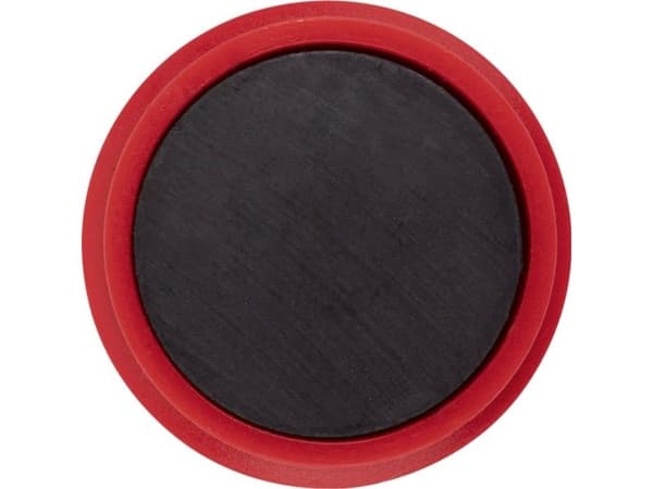 magnetoplan Magnet Basic Series (Ø) 24 mm rund Röd 10 st 1862406