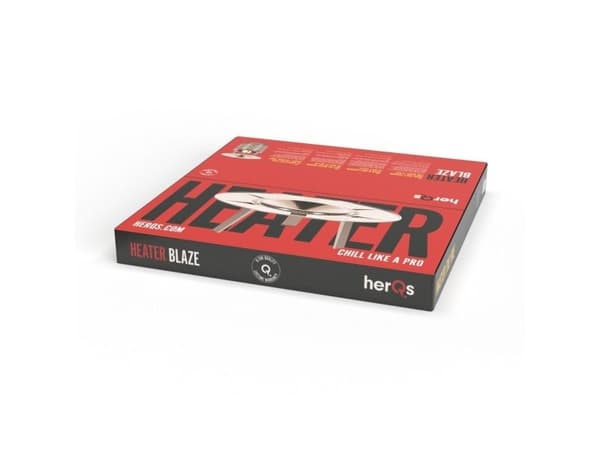 herQs Blaze Heater - rustfritt stål