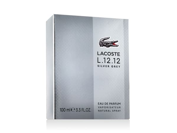 Lacoste L.12.12 Silver Grey Eau De Parfum 100 ml (man)