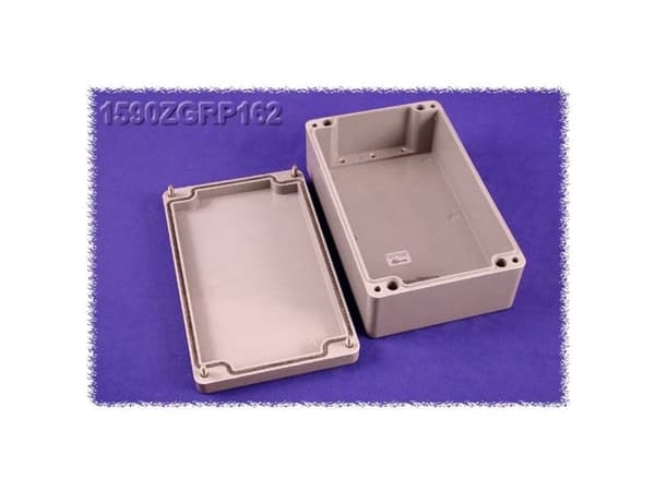 Hammond Electronics 1590ZGRP162PL Insert teräslevy Luonto 1 kpl