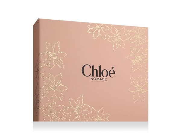 Chloé Nomade set: Eau de Parfum 75 ml + mini 5 ml + body lotion 100 ml