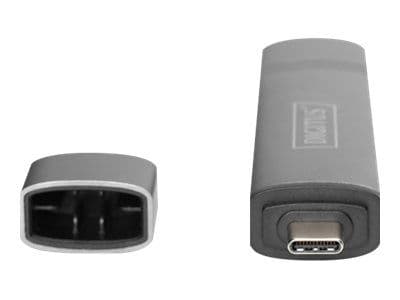 DIGITUS DA-70886 - Kortleser (SD, microSD) - USB 3.0/USB-C
