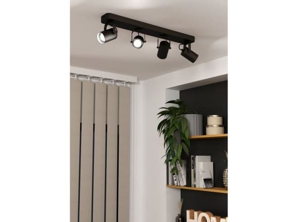 EGLO SOREGO spot GU10 4x250LM sort