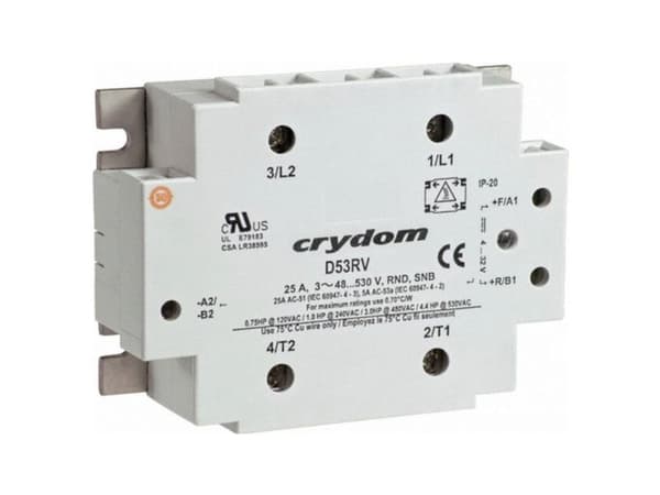 Crydom halvledarrelä D53RV50C, 1 st