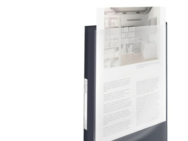 Panorama displaybog Vivida PP40 lom sort - (10 stk.)
