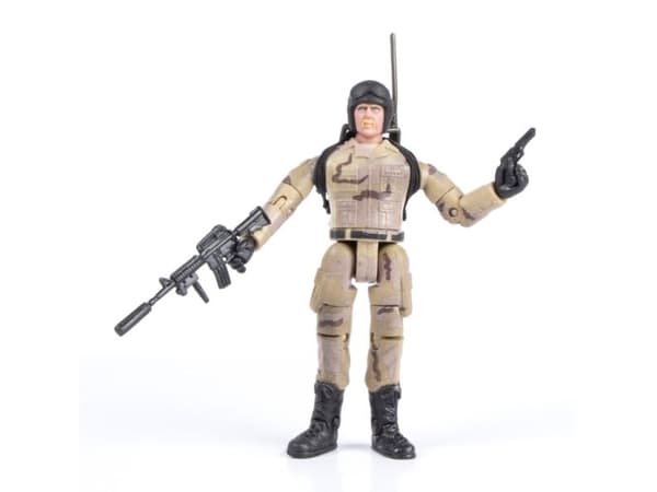 World Peacekeepers 1:18 Militær actionfigur Singepack 2D