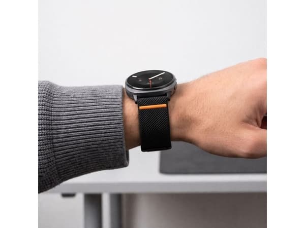 Tech-Protect TECH-PROTECT NYLON CLASP SAMSUNG GALAXY WATCH 8 / 9 / CLASSIC (40 / 44 / 46 MM) BLACK