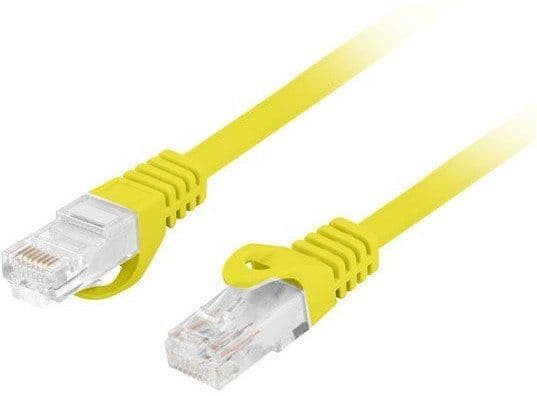 Lanberg PATCHCORD Cat.6 UTP LSZH koppar 2 m, gul, FLUKE PASSED